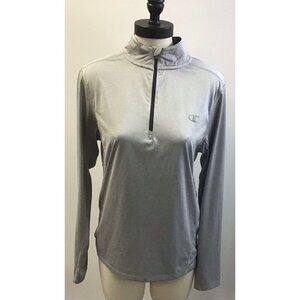 Champion Powertrain Size Small Grey Mens Long Sleaved Shirt
